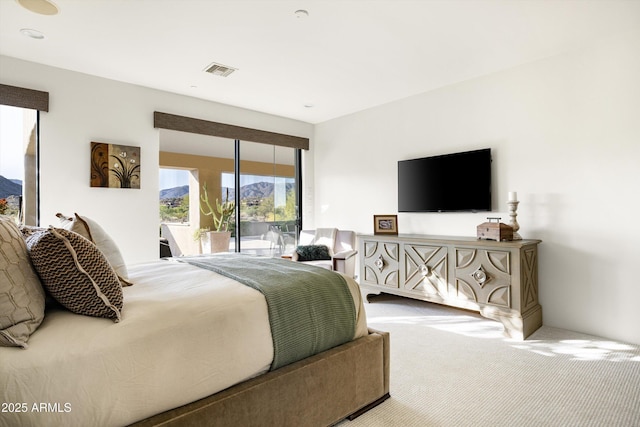 9894 E Miramonte Dr, Scottsdale, AZ 85262 - bedroom featuring carpet flooring and access to outside
