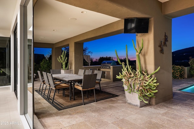 9894 E Miramonte Dr, Scottsdale, AZ 85262 - view of patio / terrace with outdoor dining space