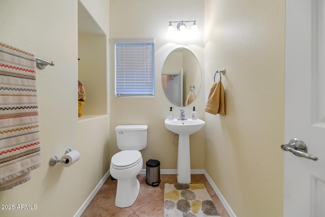 3932 E Melinda Dr, Phoenix, AZ 85050 - bathroom with toilet and tile patterned flooring
