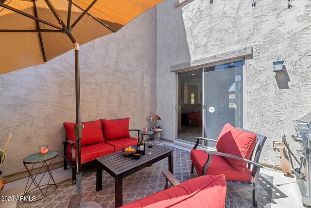 3932 E Melinda Dr, Phoenix, AZ 85050 - view of patio with outdoor lounge area