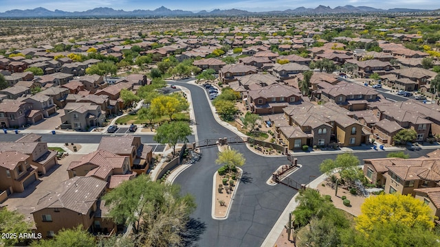3932 E Melinda Dr, Phoenix, AZ 85050 - birds eye view of property with a mountain view and a residential view