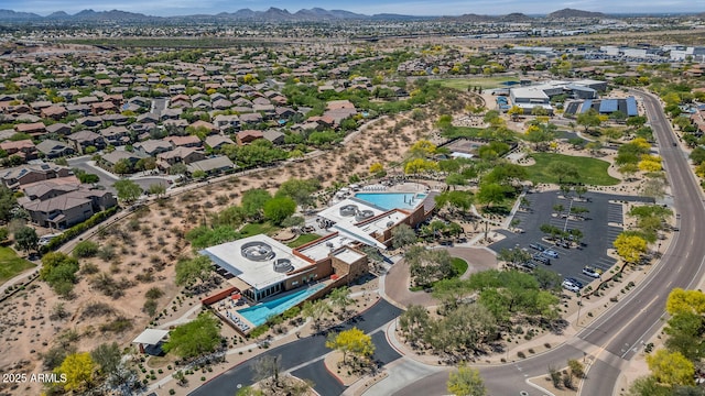 3932 E Melinda Dr, Phoenix, AZ 85050 - aerial view featuring a mountain view and a residential view