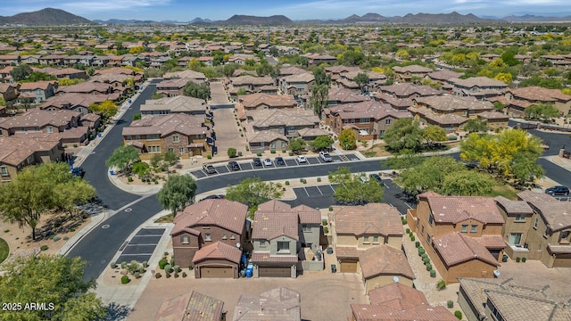 3932 E Melinda Dr, Phoenix, AZ 85050 - birds eye view of property with a mountain view and a residential view