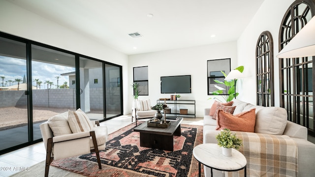 view of living room