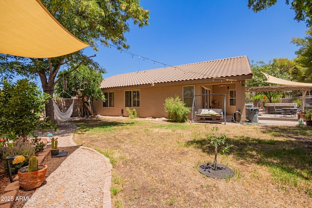 3823 E Kroll Dr, Gilbert, AZ 85234 - view of yard with a patio area