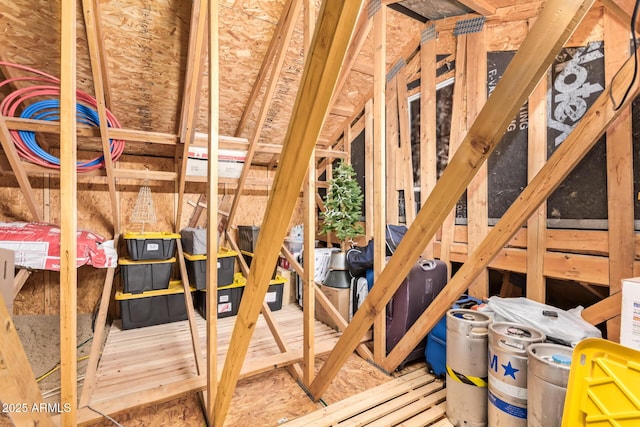 3823 E Kroll Dr, Gilbert, AZ 85234 - view of unfinished attic