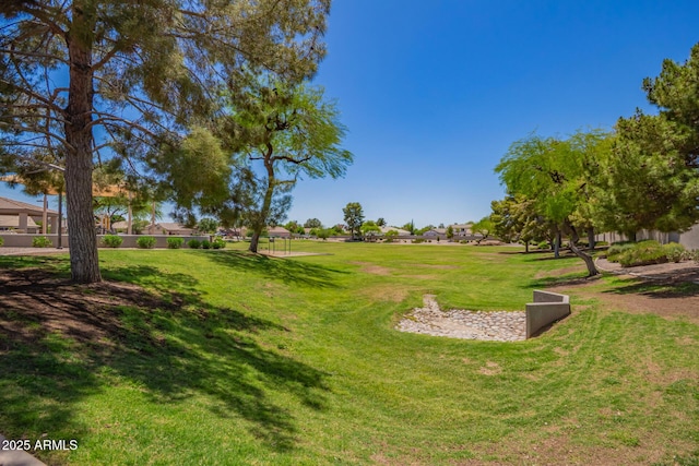 3823 E Kroll Dr, Gilbert, AZ 85234 - view of property's community with a yard and a residential view
