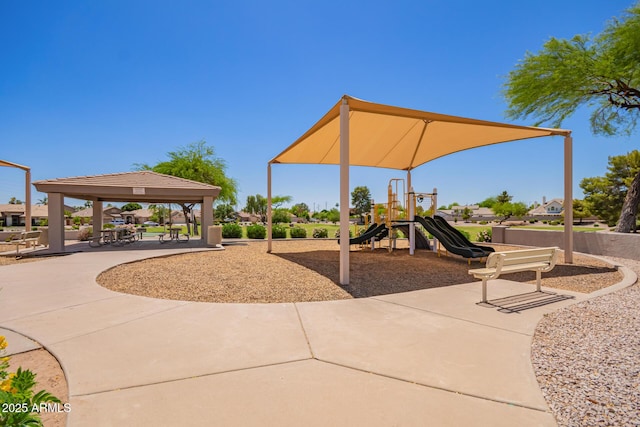 3823 E Kroll Dr, Gilbert, AZ 85234 - community play area with a gazebo