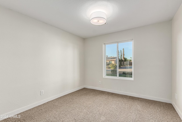 empty room with carpet