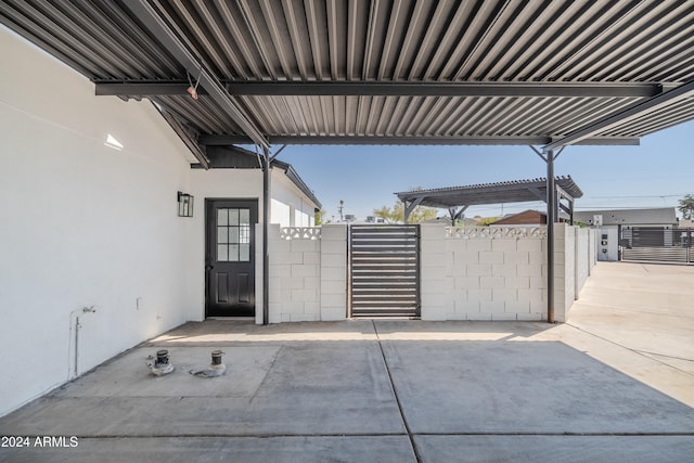 view of patio / terrace