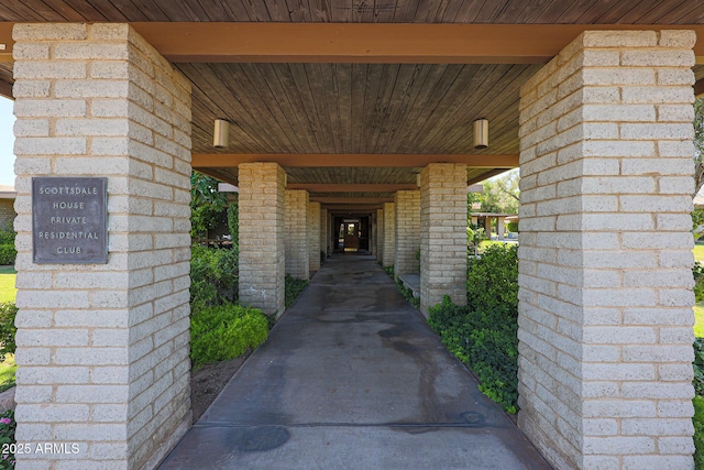 view of entrance to property