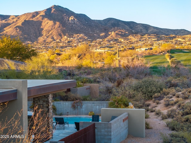 property view of mountains