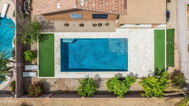 view of subject property