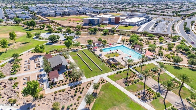 aerial view