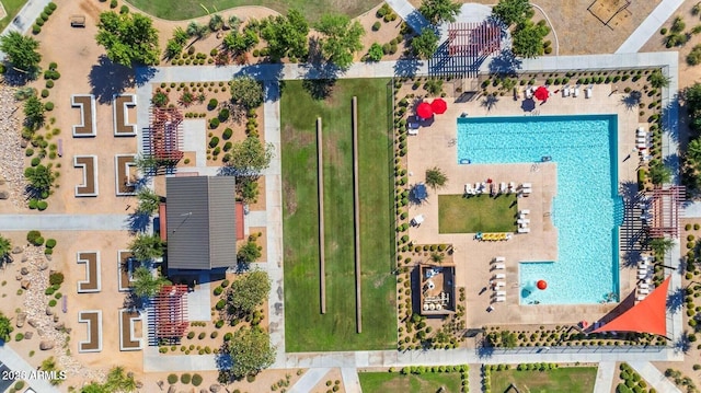 bird's eye view