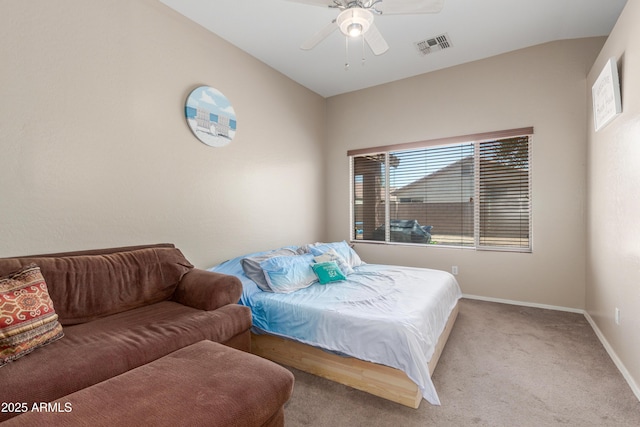 4817 W St Charles Ave, Laveen, AZ 85339 - carpeted bedroom with baseboards and a ceiling fan