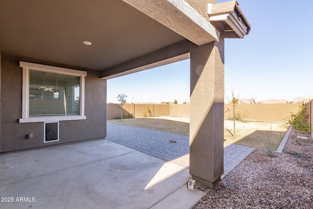 view of patio