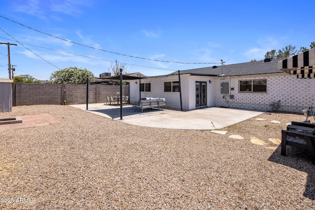 8022 E Columbus Ave, Scottsdale, AZ 85251 - rear view of property with a patio