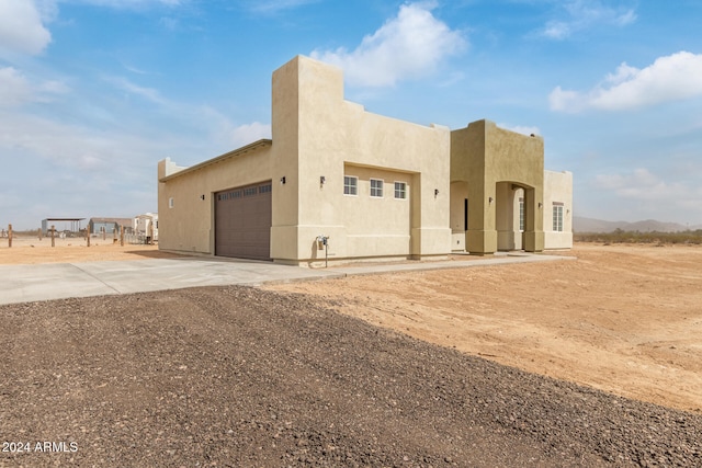 view of pueblo-style house