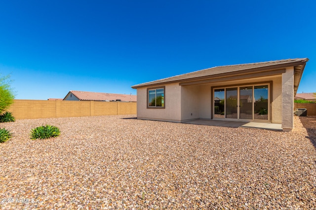 view of rear view of house