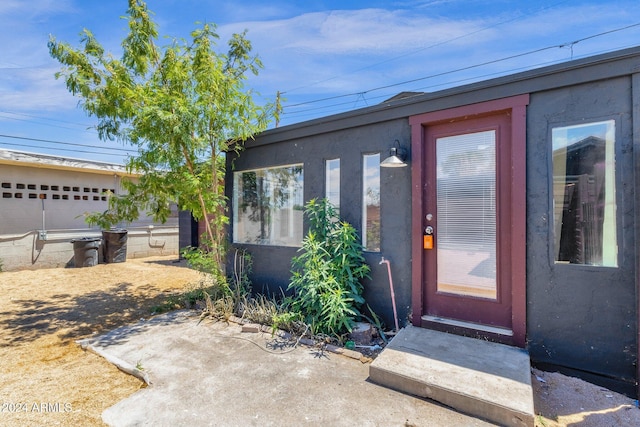 view of entrance to property