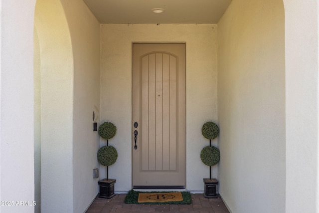 4346 S Synapse Dr, Mesa, AZ 85212 - view of exterior entry featuring stucco siding