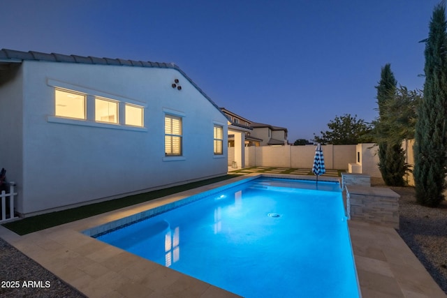 4346 S Synapse Dr, Mesa, AZ 85212 - view of pool featuring a fenced backyard