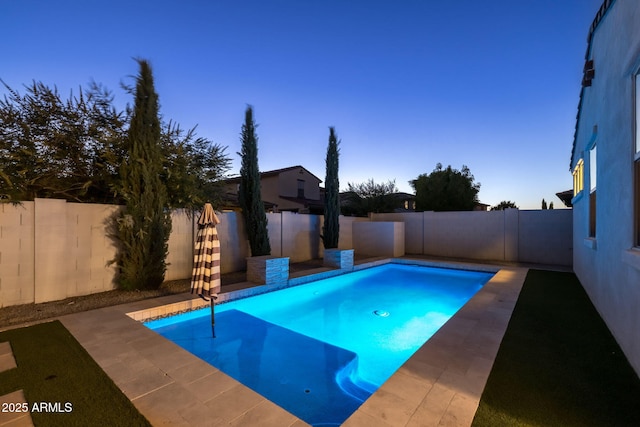 4346 S Synapse Dr, Mesa, AZ 85212 - view of pool featuring a fenced backyard