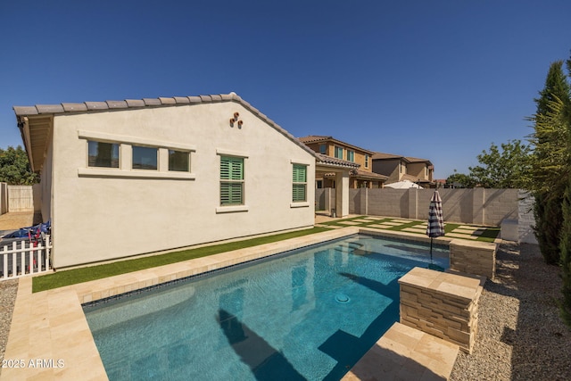 4346 S Synapse Dr, Mesa, AZ 85212 - view of pool with a fenced backyard
