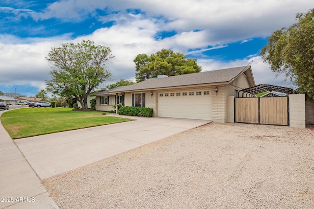 3010 E Cortez St, Phoenix, AZ 85028 - single story home with a garage, driveway, a carport, and brick siding
