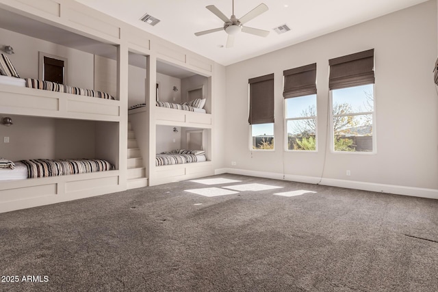 unfurnished bedroom featuring carpet flooring