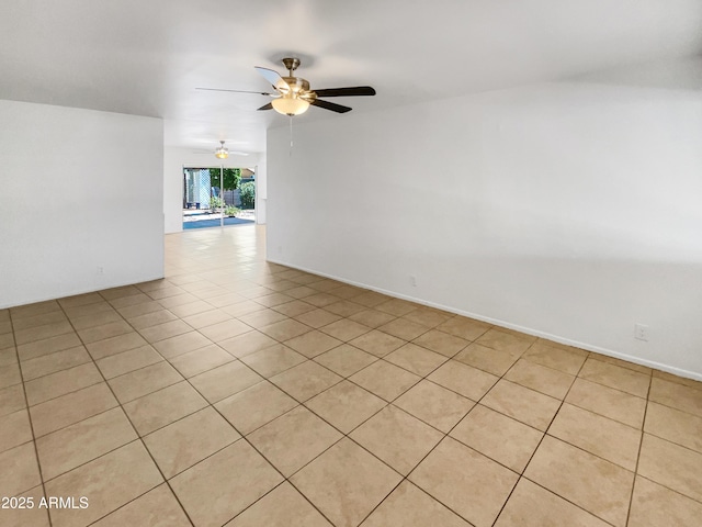 920 E Garnet Ave, Mesa, AZ 85204 - unfurnished room with light tile patterned floors and a ceiling fan