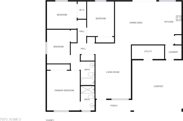 920 E Garnet Ave, Mesa, AZ 85204 - floor plan / room layout