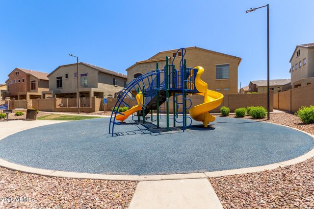 1350 S Greenfield Rd Unit 2205, Mesa, AZ 85206 - communal playground featuring fence and a residential view