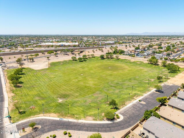 1350 S Greenfield Rd Unit 2205, Mesa, AZ 85206 - aerial view of residential area featuring a mountain backdrop
