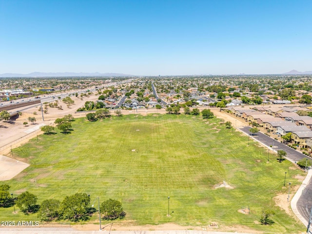 1350 S Greenfield Rd Unit 2205, Mesa, AZ 85206 - aerial perspective of suburban area featuring mountains