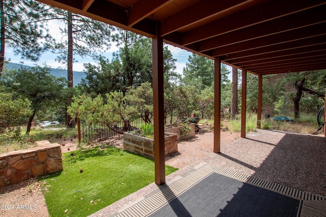 5120 N Juniper Loop, Pine, AZ 85544 - view of patio
