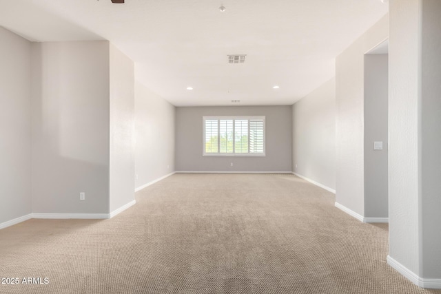 31604 N 19th Ave, Phoenix, AZ 85085 - carpeted empty room with recessed lighting, visible vents, and baseboards
