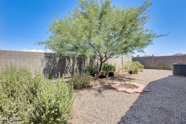 1718 W Cameron Blvd, Coolidge, AZ 85128 - fenced backyard featuring cooling unit