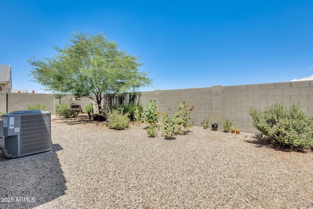 1718 W Cameron Blvd, Coolidge, AZ 85128 - fenced backyard with central air condition unit