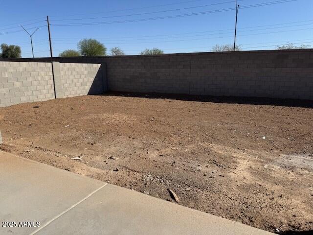 10039 W Verde Ln, Avondale, AZ 85392 - view of yard with a fenced backyard