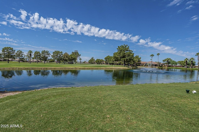 property view of water