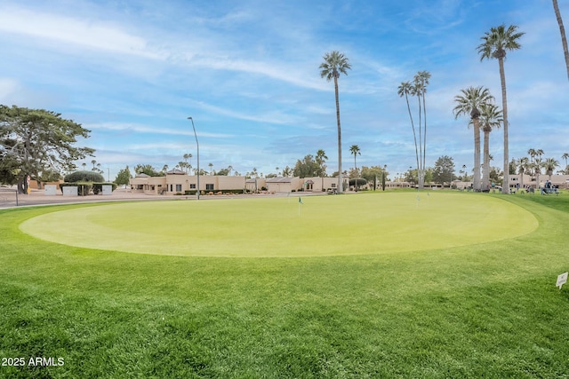 view of home's community with golf course view