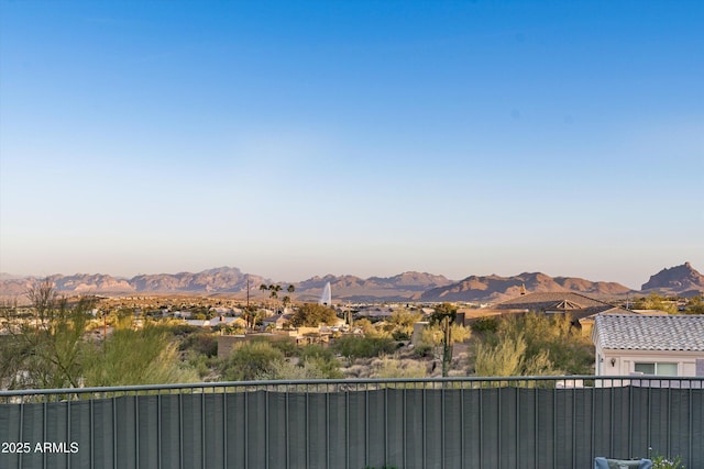 property view of mountains