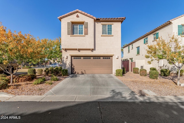 3702 E Dogwood Dr, Chandler, AZ 85286 - mediterranean / spanish-style home with a garage