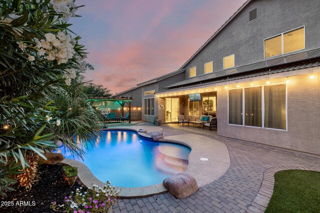 6971 W El Cortez Pl, Peoria, AZ 85383 - swimming pool with a patio