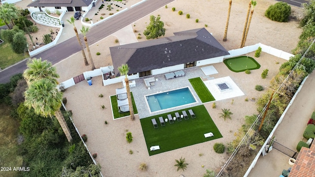 bird's eye view