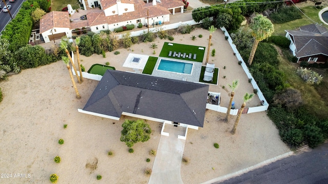 aerial view