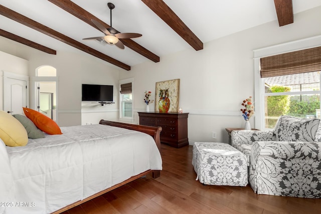 2058 E Marlene Dr, Gilbert, AZ 85296 - bedroom featuring wood finished floors and ceiling fan