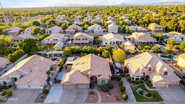 2058 E Marlene Dr, Gilbert, AZ 85296 - aerial perspective of suburban area featuring mountains